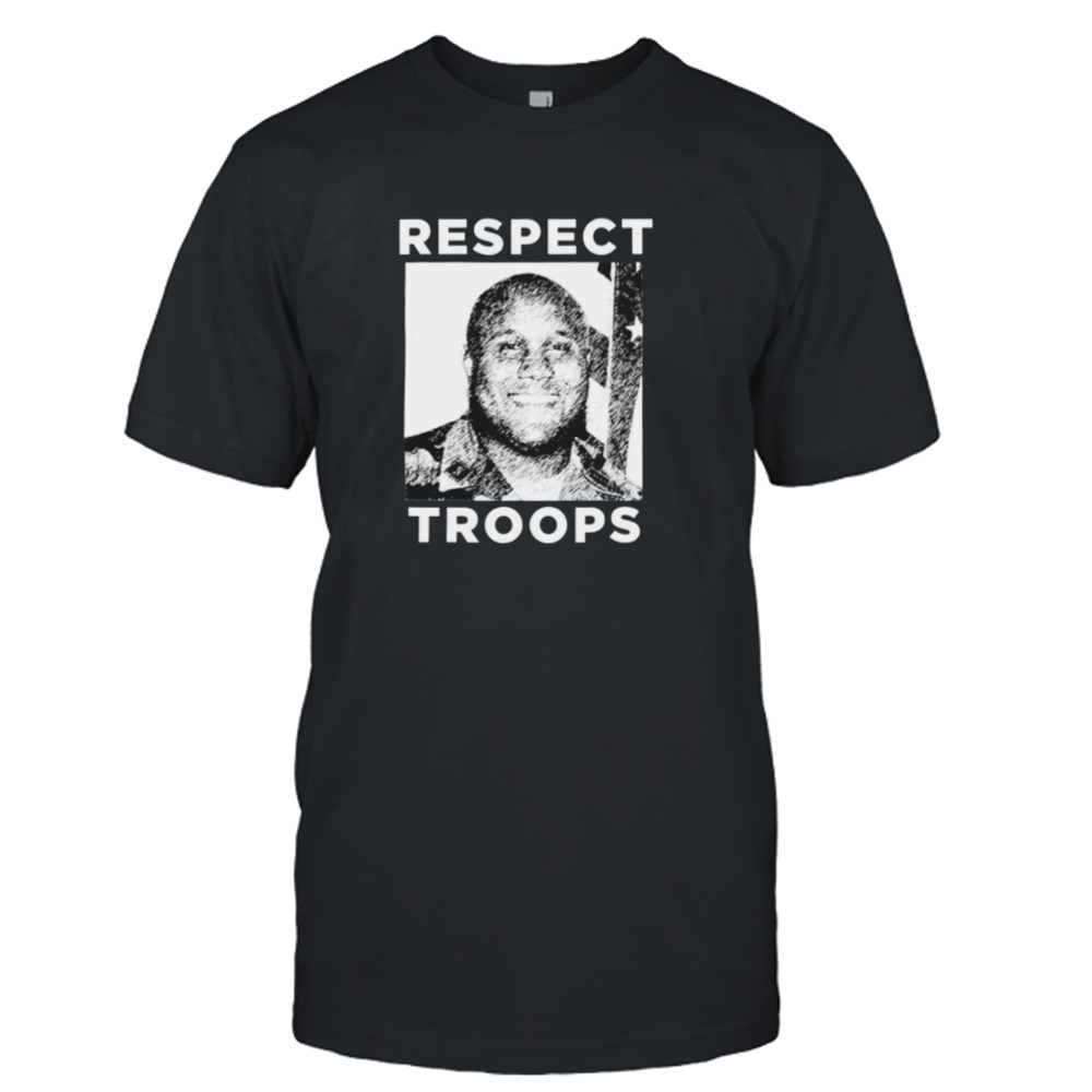 Christopher Dorner Respect Troops shirt