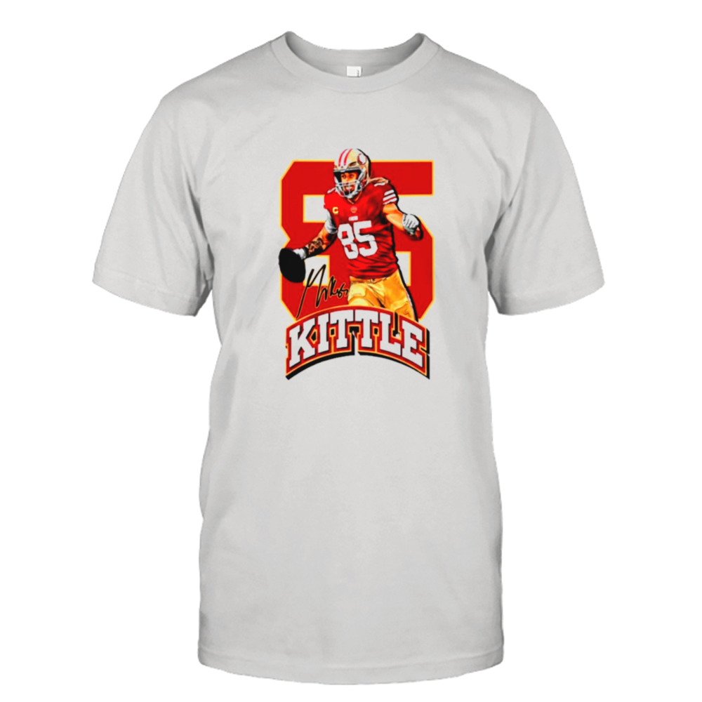 RED 49ers George Kittle Pic T-shirt TODDLER