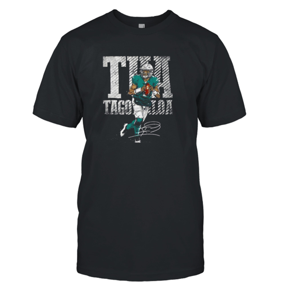 Signature Design Miami Dolphins Tua Tagovailoa shirt