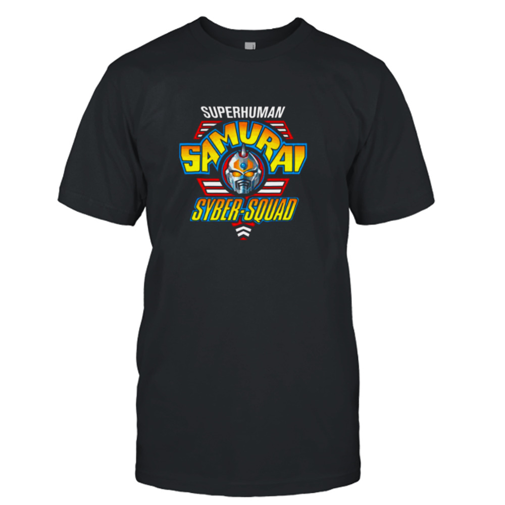 Superhuman Samurai Syber Squad Logo Ultraman shirt