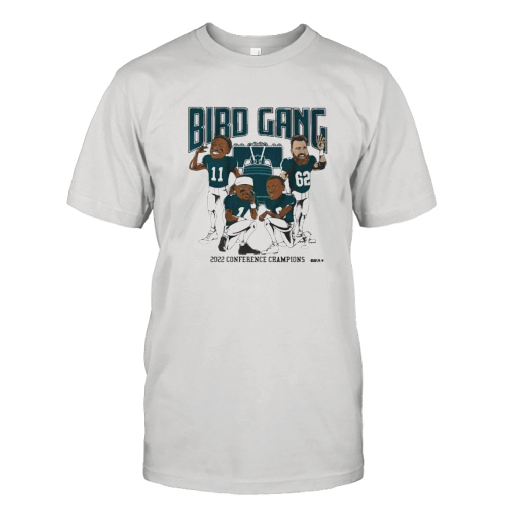 Breakingt Merch Bird Gang Philadelphia 2022 Conference Champions shirt