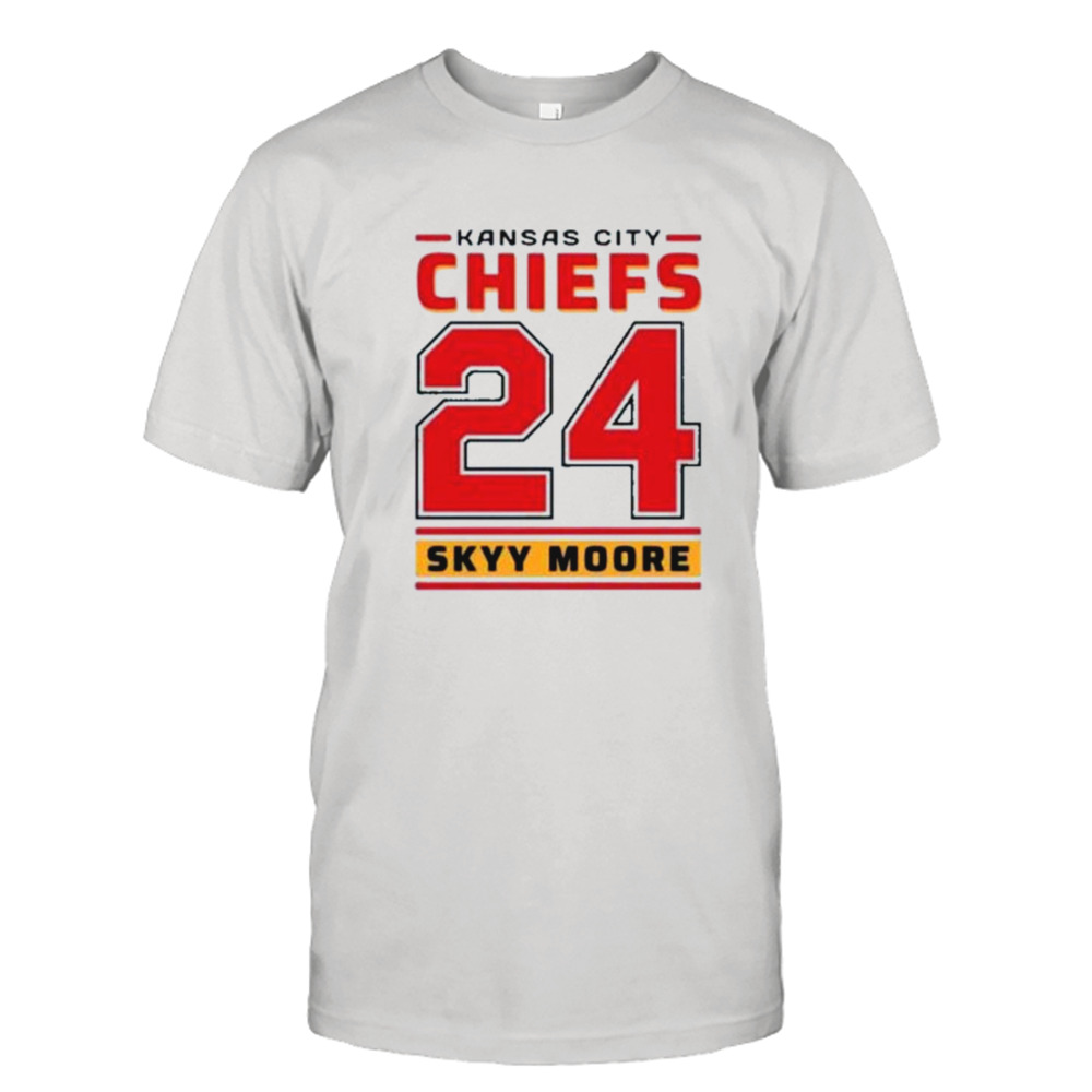 Kansas City Chiefs Skyy Moore 24 Shirt