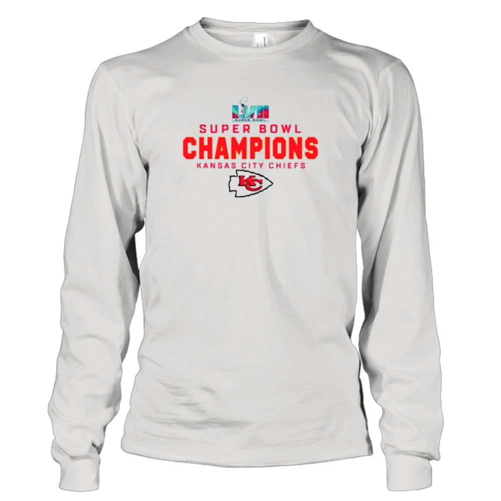 Kansas City Chiefs Super Bowl LVII Champions 2023 White T-Shirt