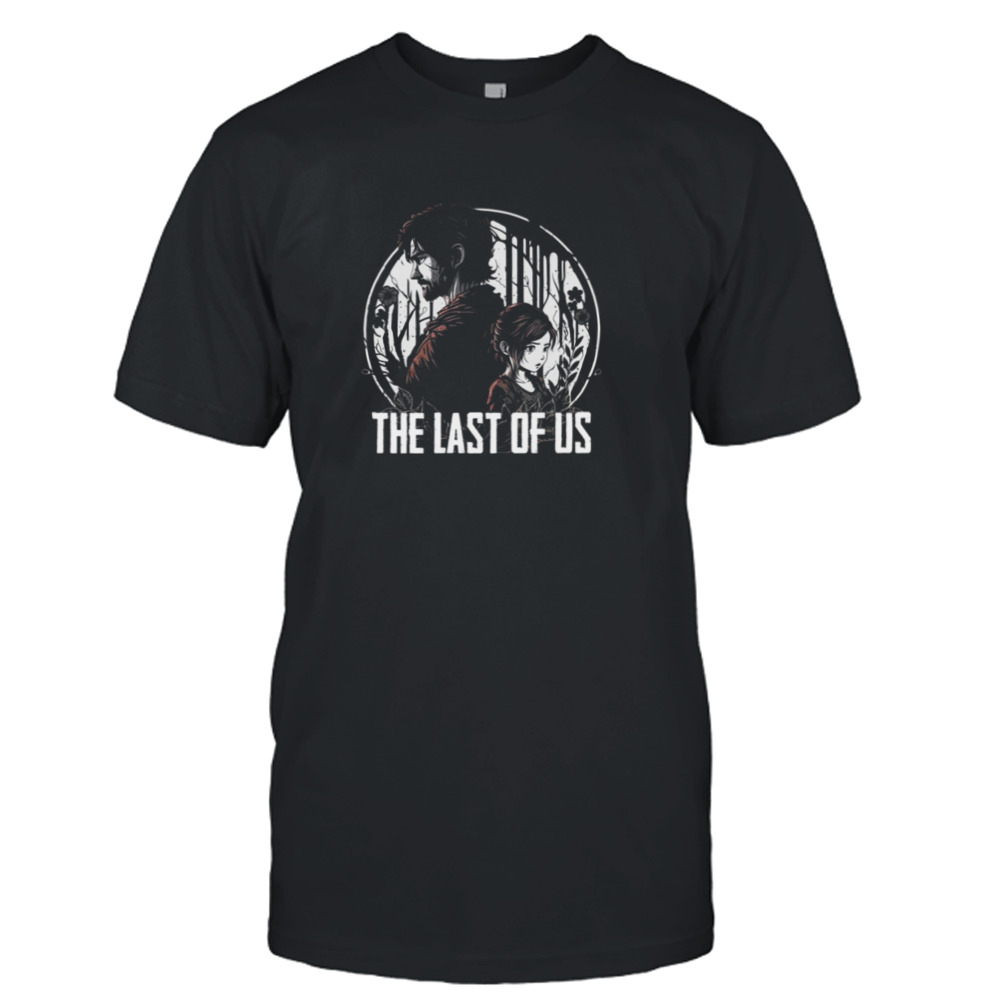 The Last Of Us Ellie And Joel Anime Version shirt