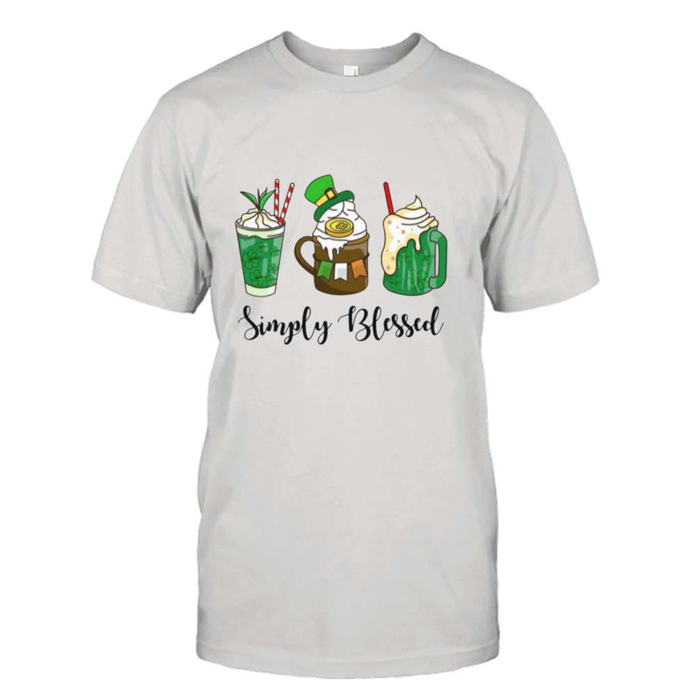 Simply Blessed St Patrick Day Vintage Shirt