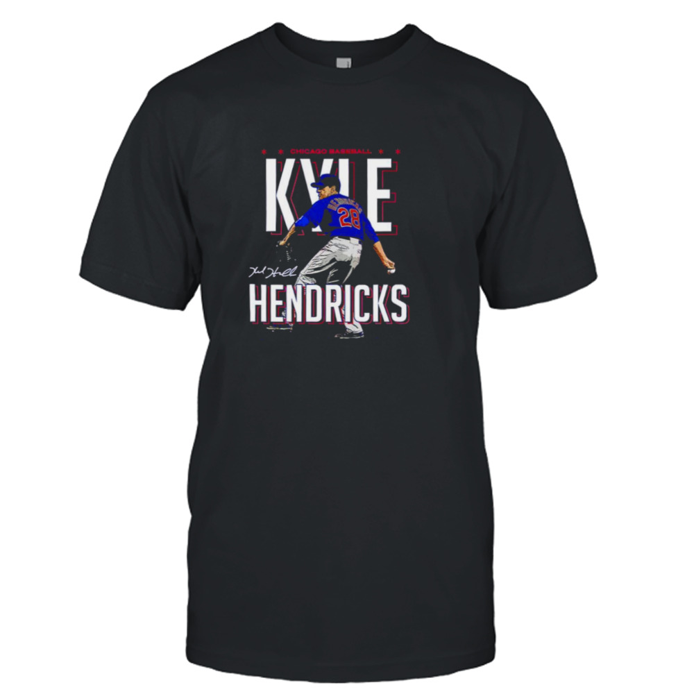 Kyle Hendricks player Chicago Baseball signature shirt