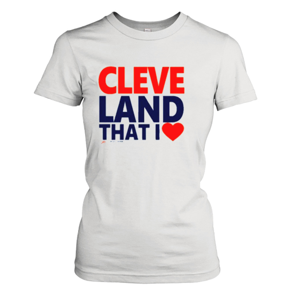 Gv Art Apparel Cleveland That I Love Shirt - Peanutstee