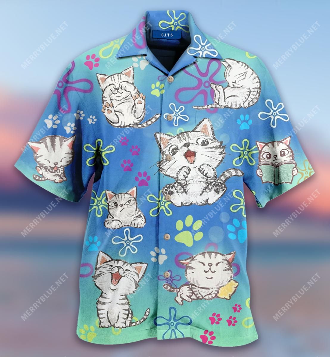 All I Need Is Love And A Cat Or Two Or Five Hawaiian Shirt