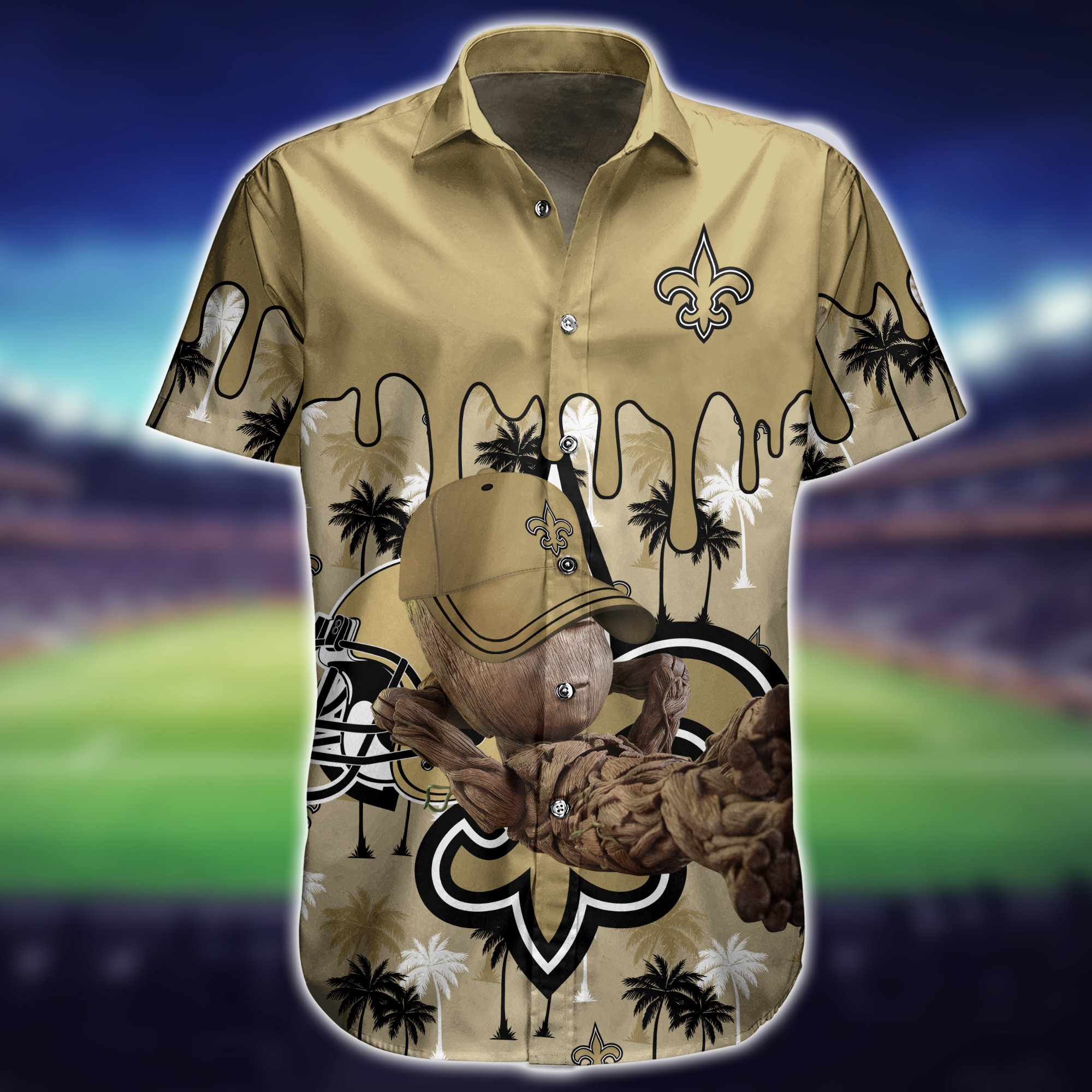 New Orleans Saints NFL Hawaiian Shirt