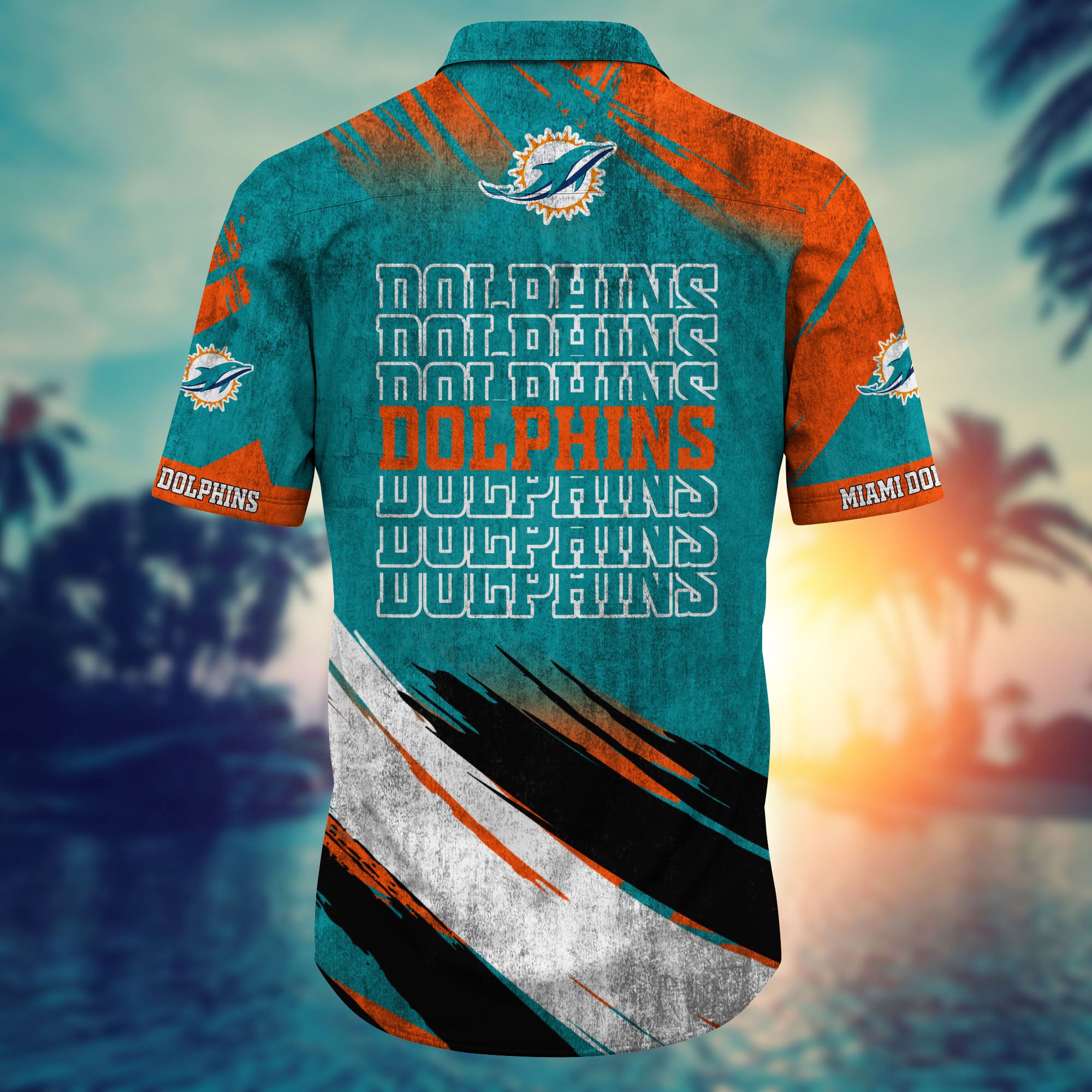 Miami Dolphins NFL Hawaiian Shirts And Shorts For Fans