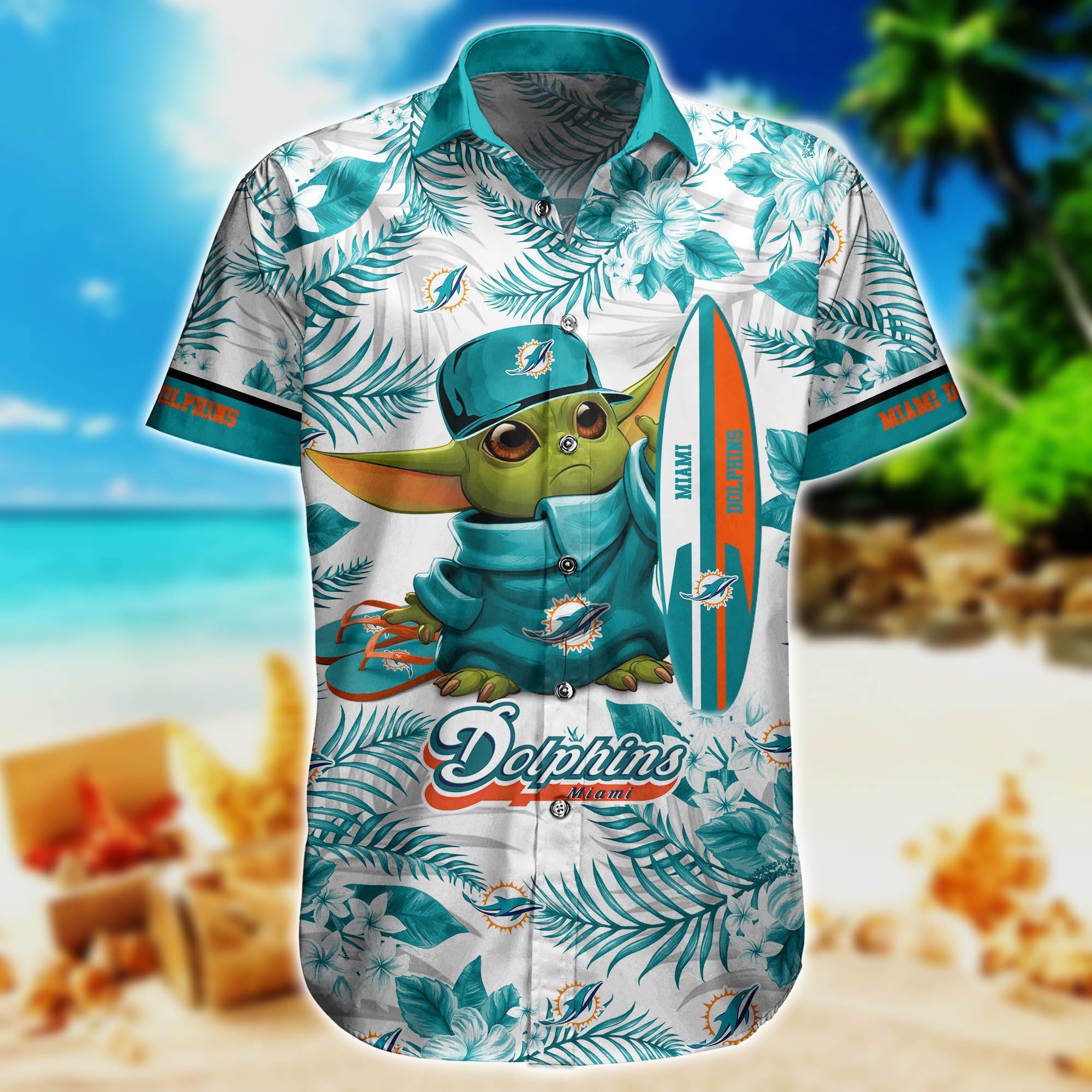 Miami Dolphins 2023 Hawaiian Shirt & Short