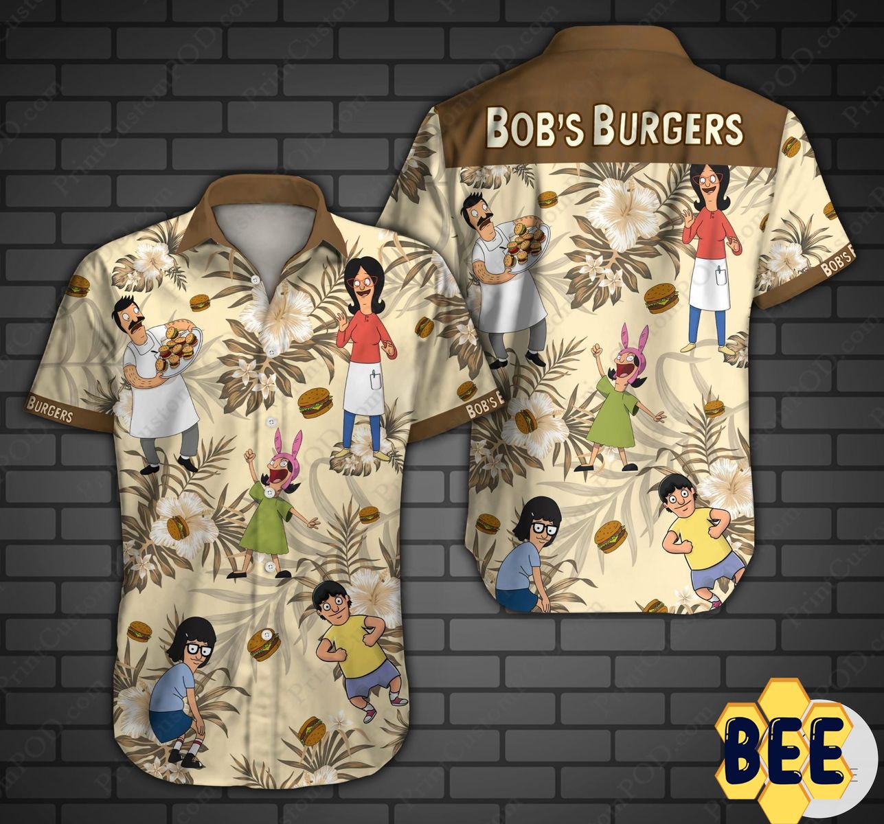 Bobs Burgers Trending Hawaiian Shirt-1