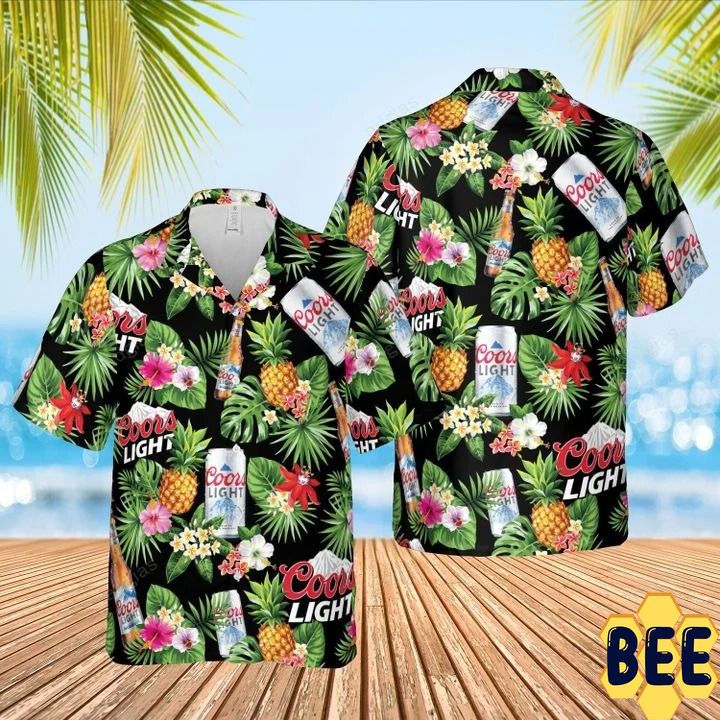 Coors Light Aloha Hawaii Style Summer Trending Hawaiian Shirt-1