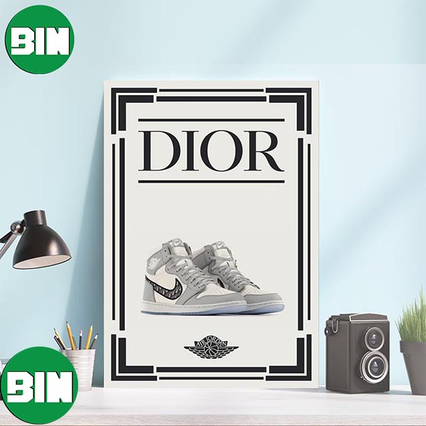 Air Jordan 1 High Og X Dior Decor Canvas