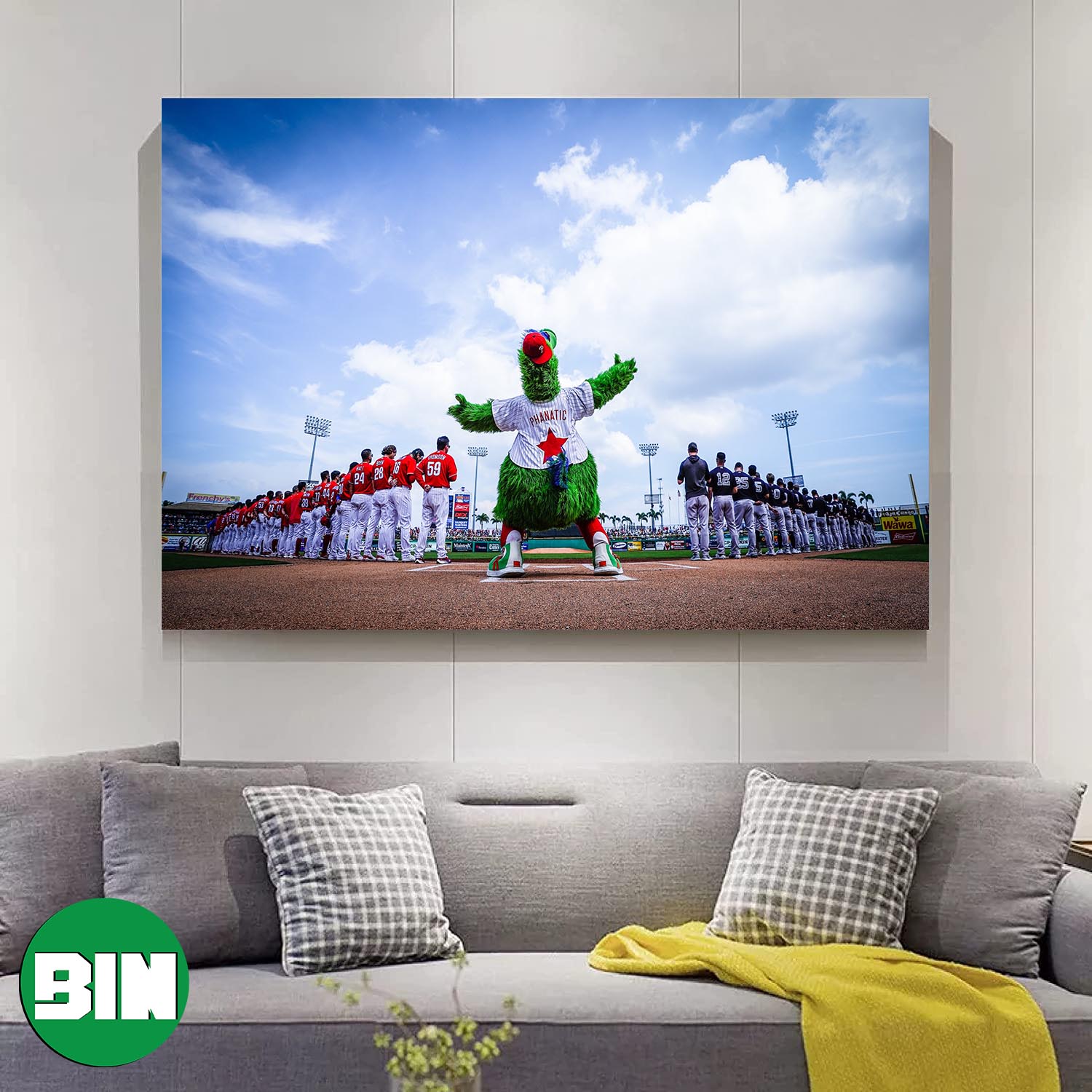 What A Beautiful Day In Paradise Philadelphia Phillies Mascot 2023 poster