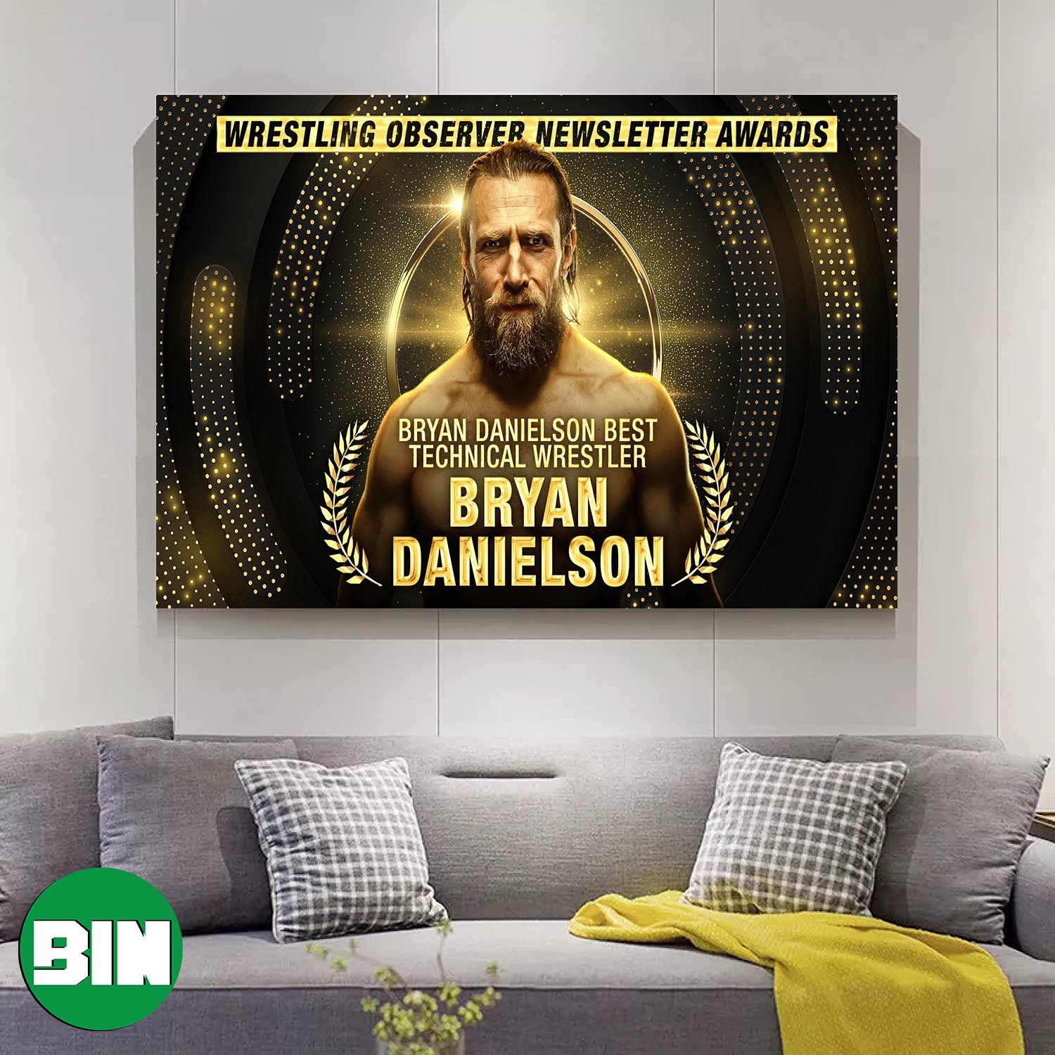Wrestling Observer Newsletter Awards Bryan Danielson Best Technical Wrestler Aew poster