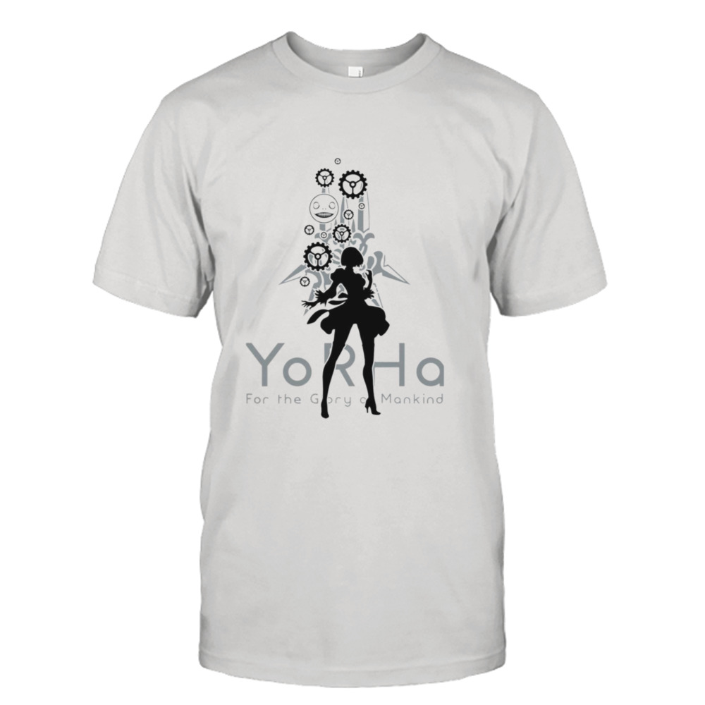 Yorha Black And White Nier Automata shirt