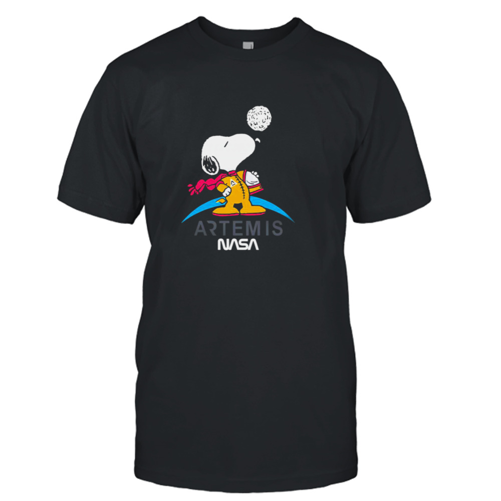 2023 Nasa Snoopy Artemis shirt