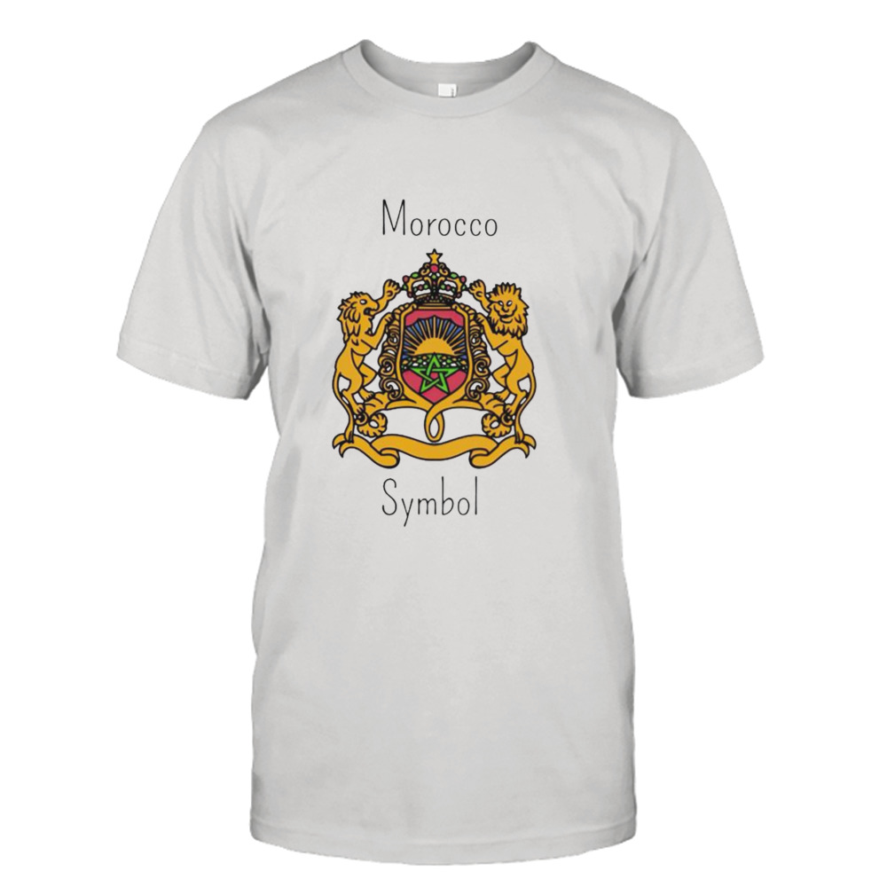 Welcome to morocco symbol shirt
