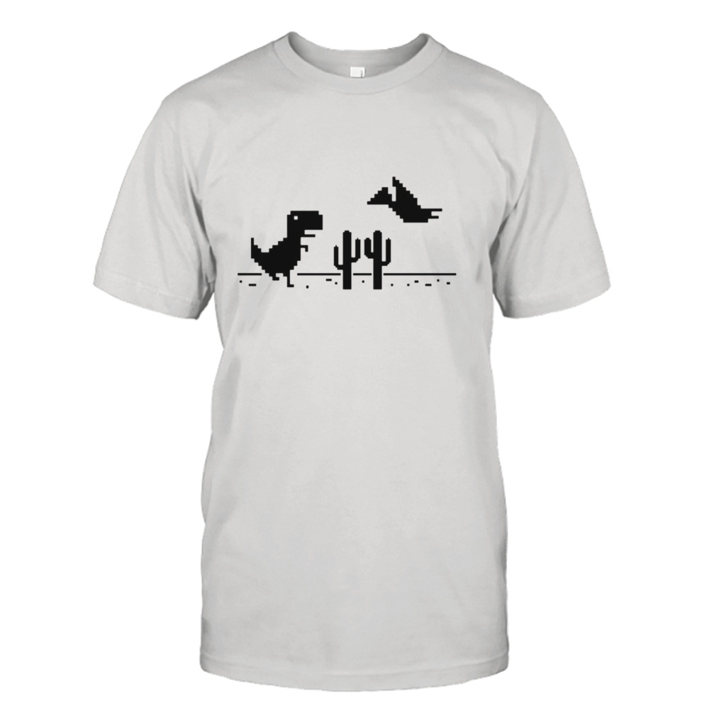 Offline Dinosaur Game T-Shirt