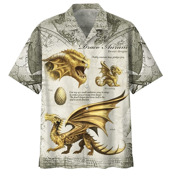Dragon Tattoo Hawaiian Shirt