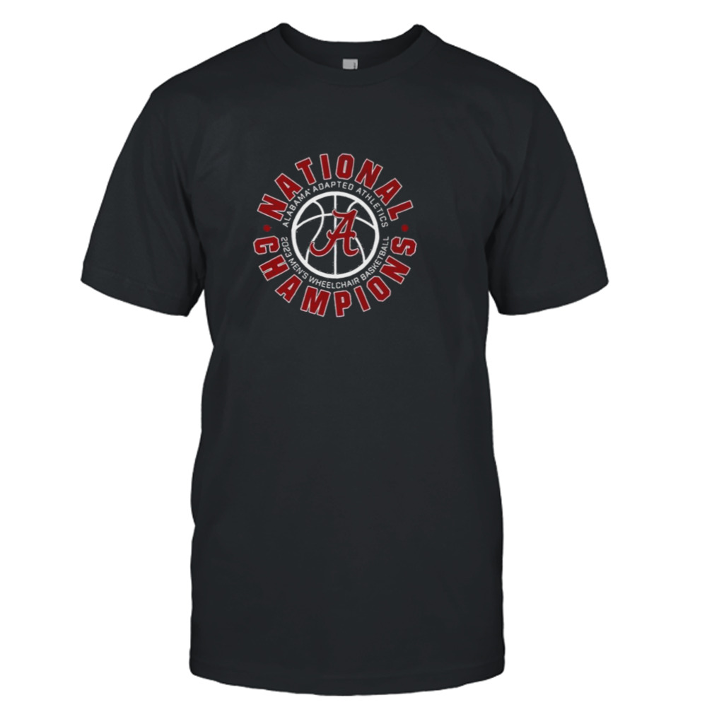 Alabama Adapted Athletics 2023 Men’s Wheelchair Basketball National Champions T-Shirt