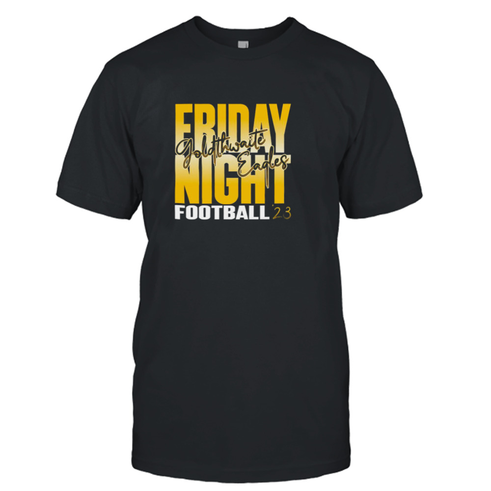 Friday Night Goldthwaite Eagles Football Logo 2023 Shirt