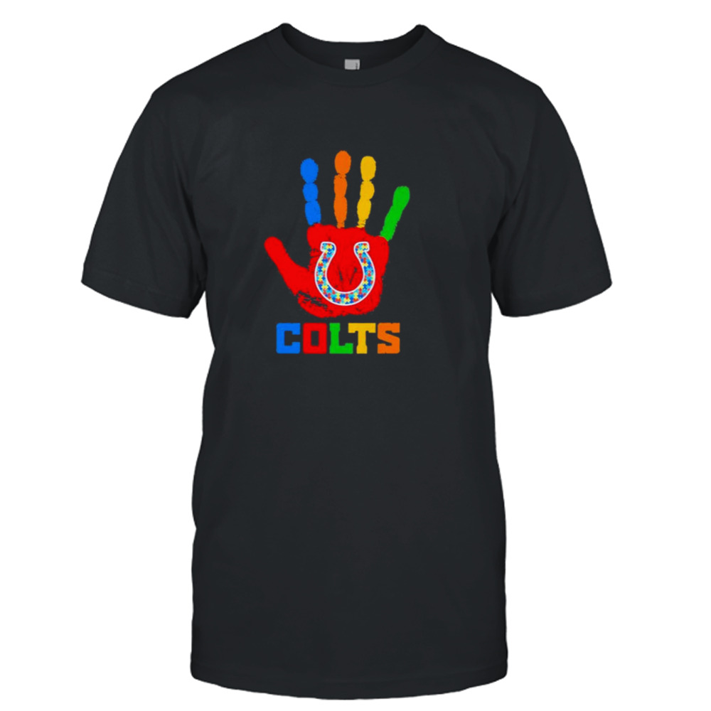 Indianapolis Colts Hand Autism 2023 NFL shirt