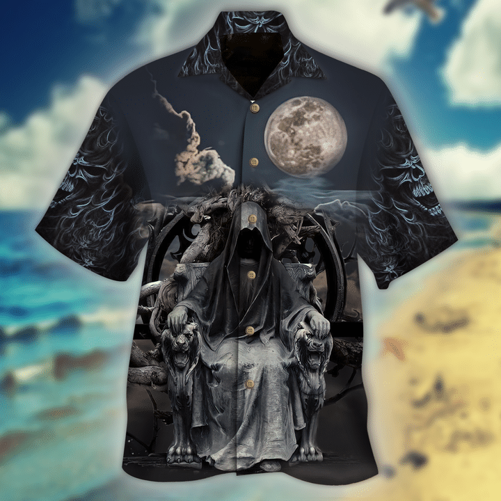 Skull Throne Hawaiian Shirt
