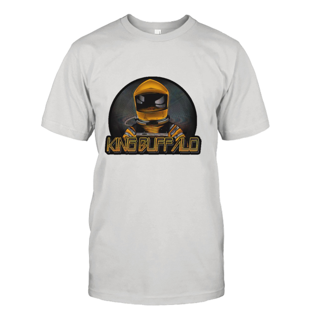 Yellow Helm Space Man King Buffalo shirt