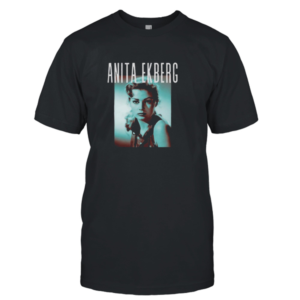 Anita Ekberg From La Dolce Vite Movie shirt