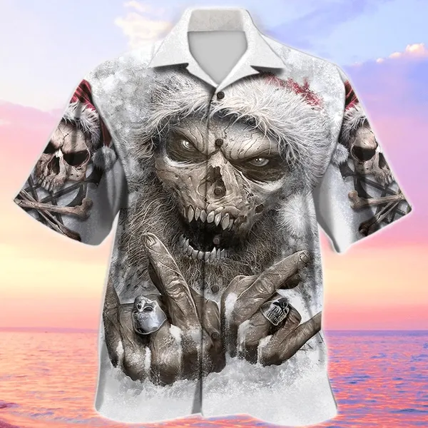 Yeti Skull Hawaiian Shirt For Men Women Adult