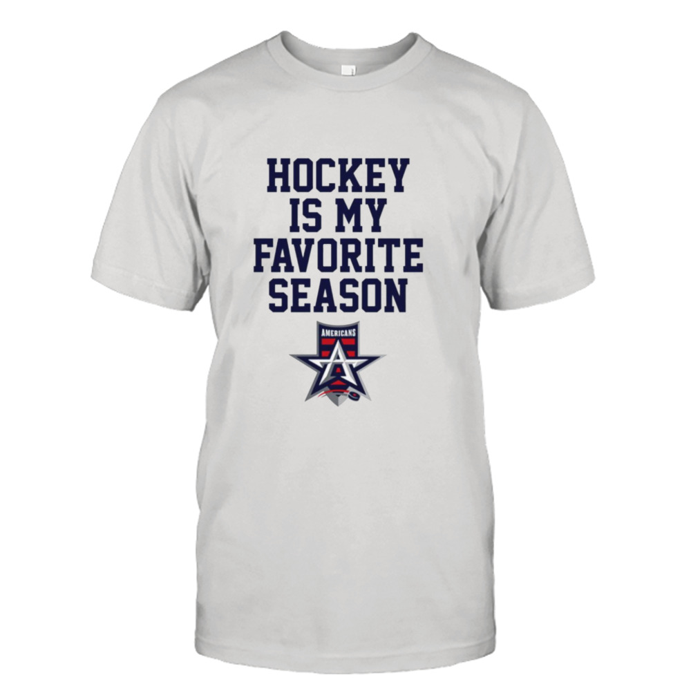 Allen Americans hockey is my favorite season shirt