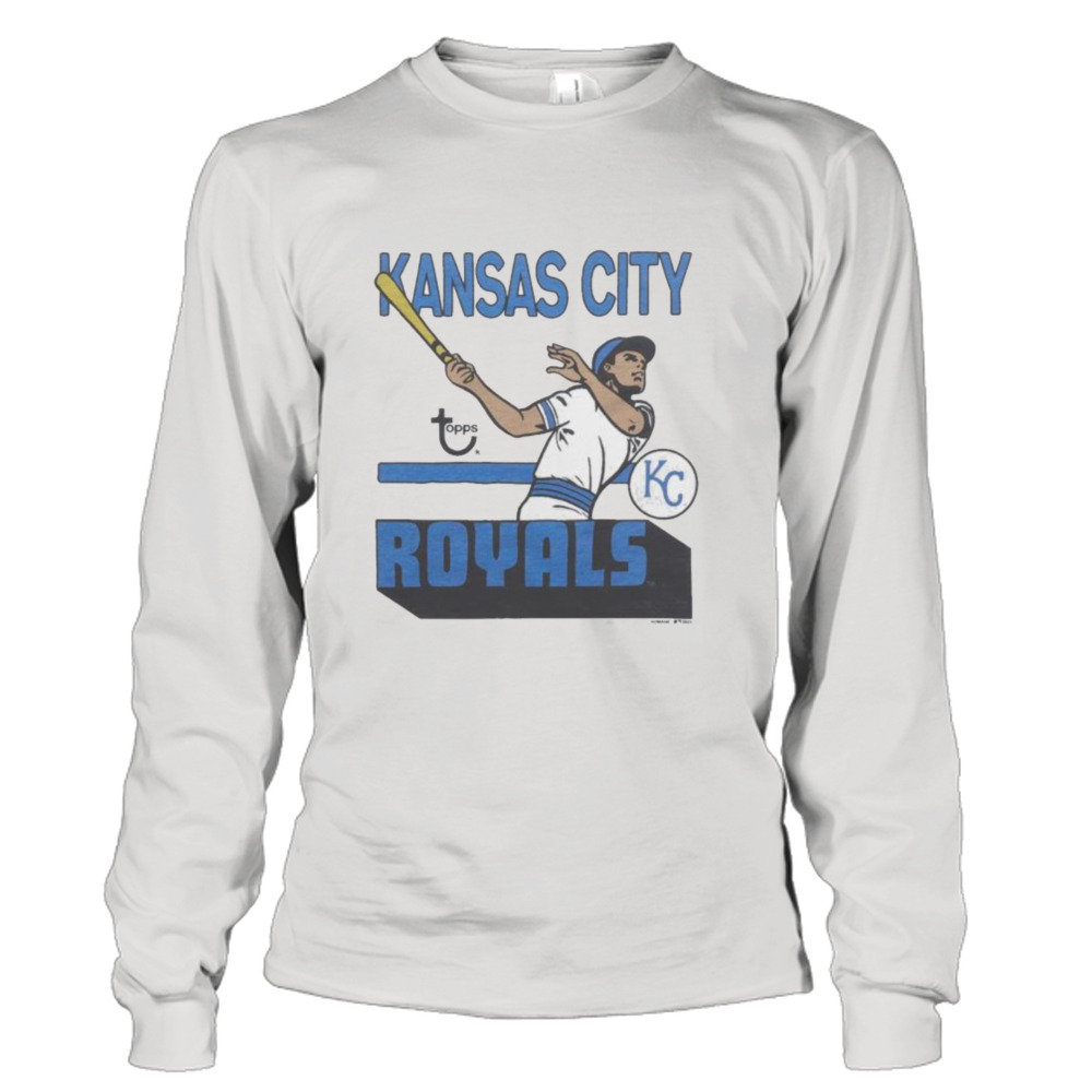 mlb x topps kansas city royals shirt T Shirt - Limotees