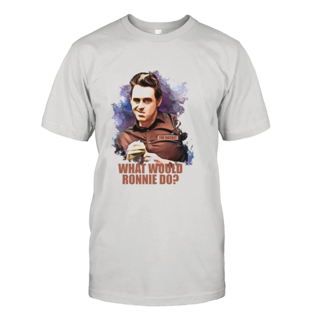 What Would Ronnie Do Snooker shirt