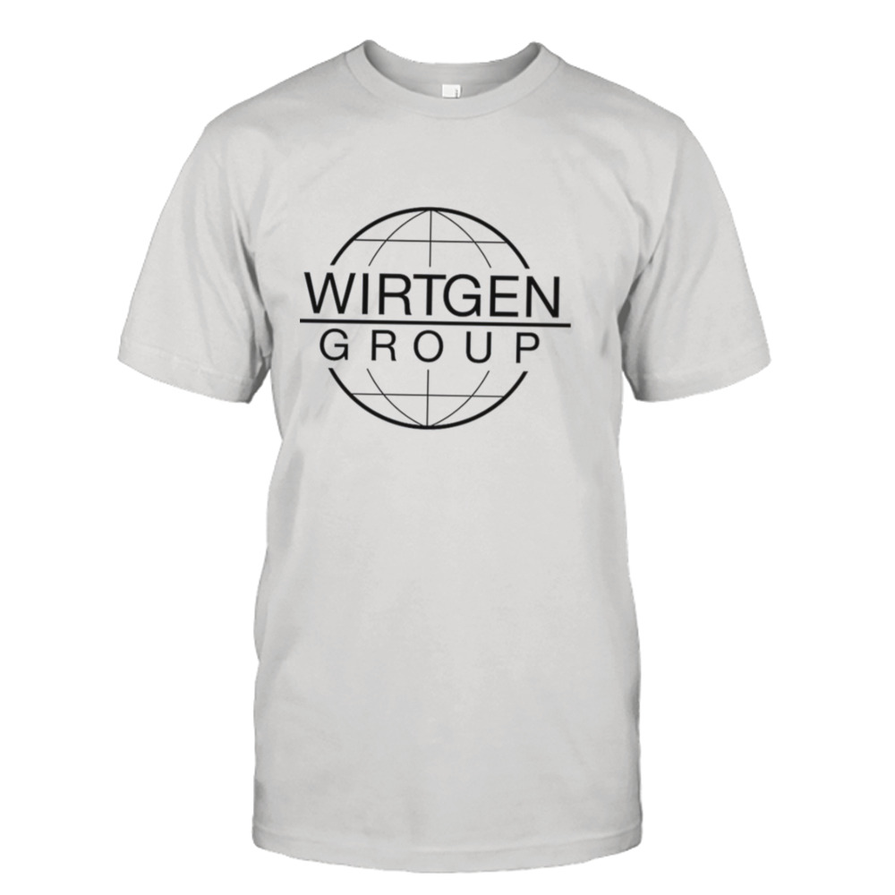 Wirtgen Logo Globe Line shirt