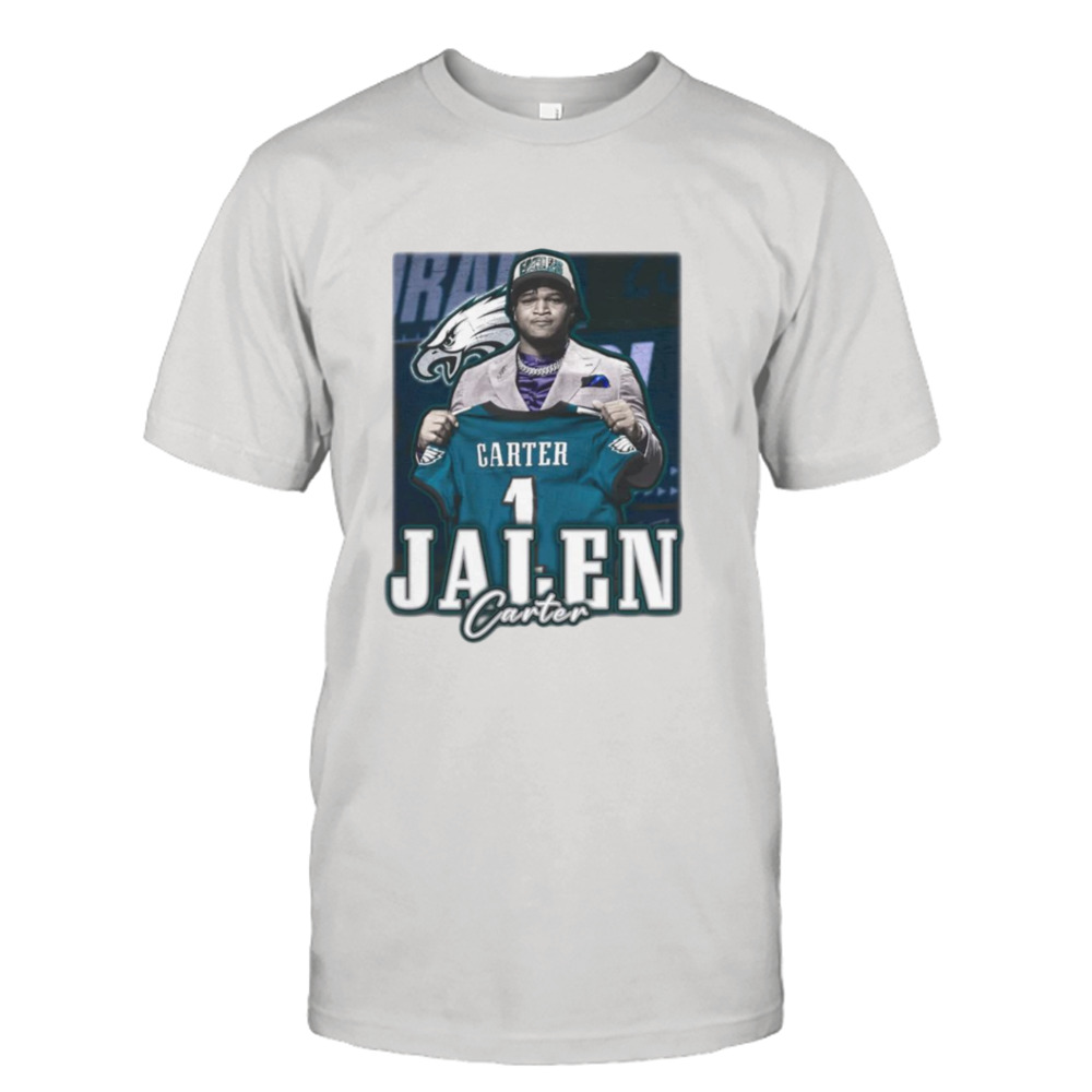 Jalen Carter draft day shirt