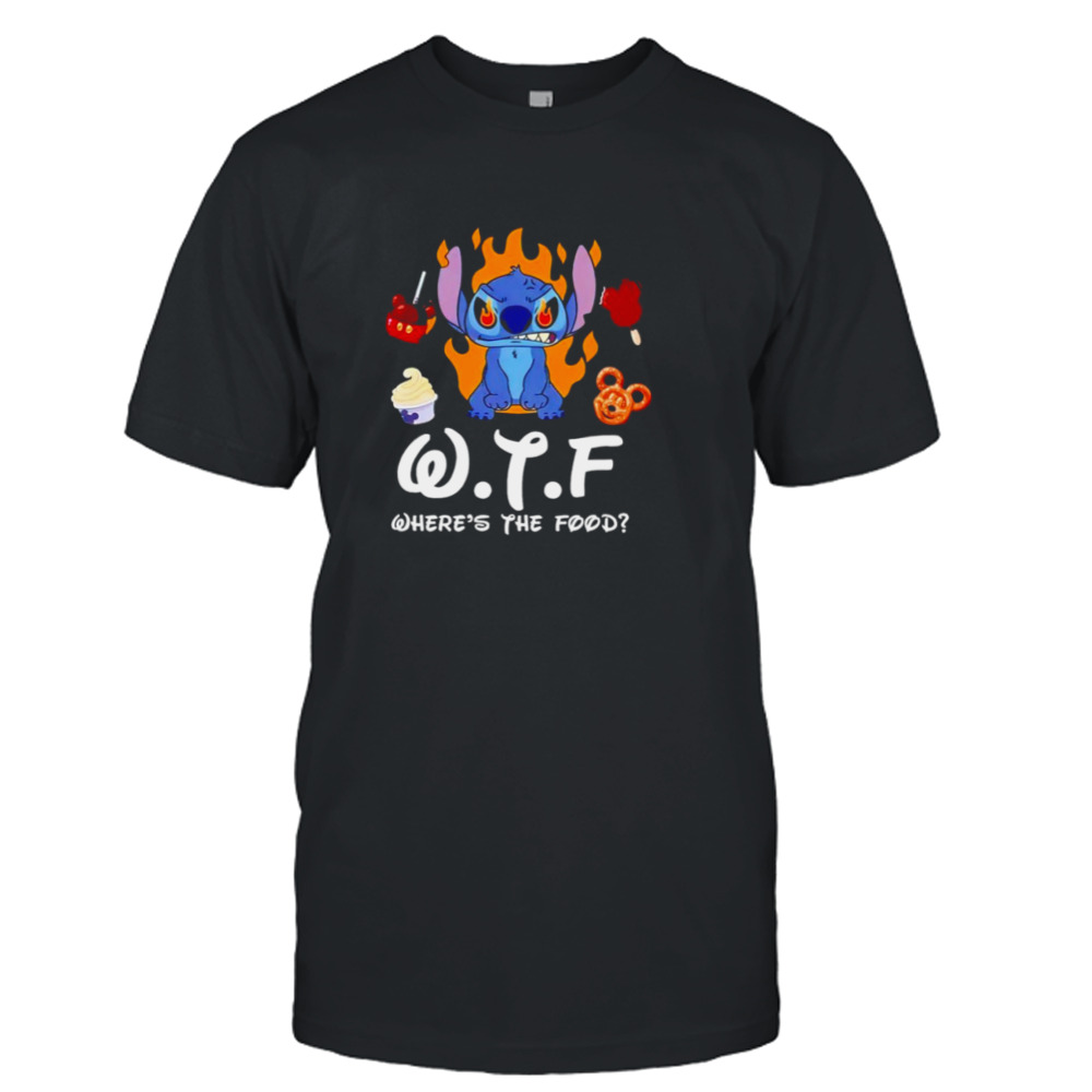 Sitch W.T.F where’s the food T-shirt