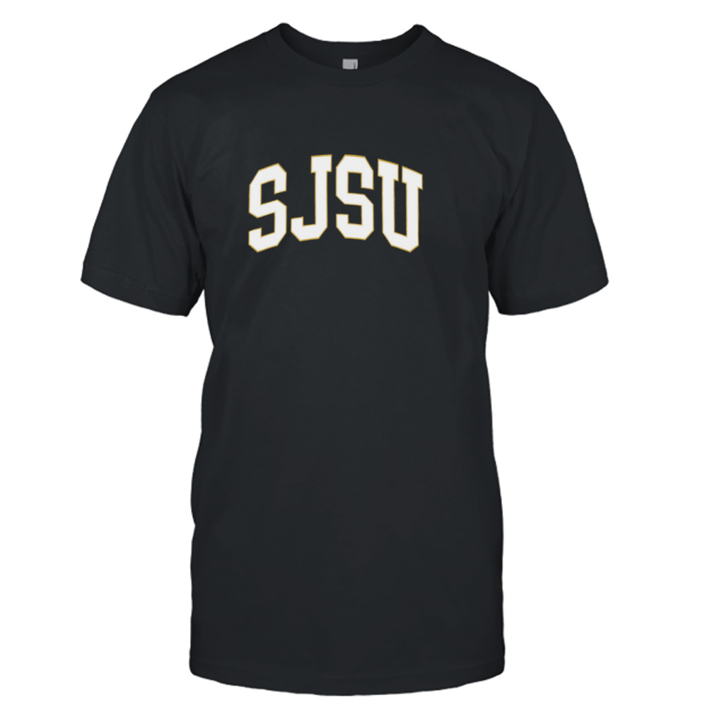 Sjsu College Font Curved San Jose State shirt