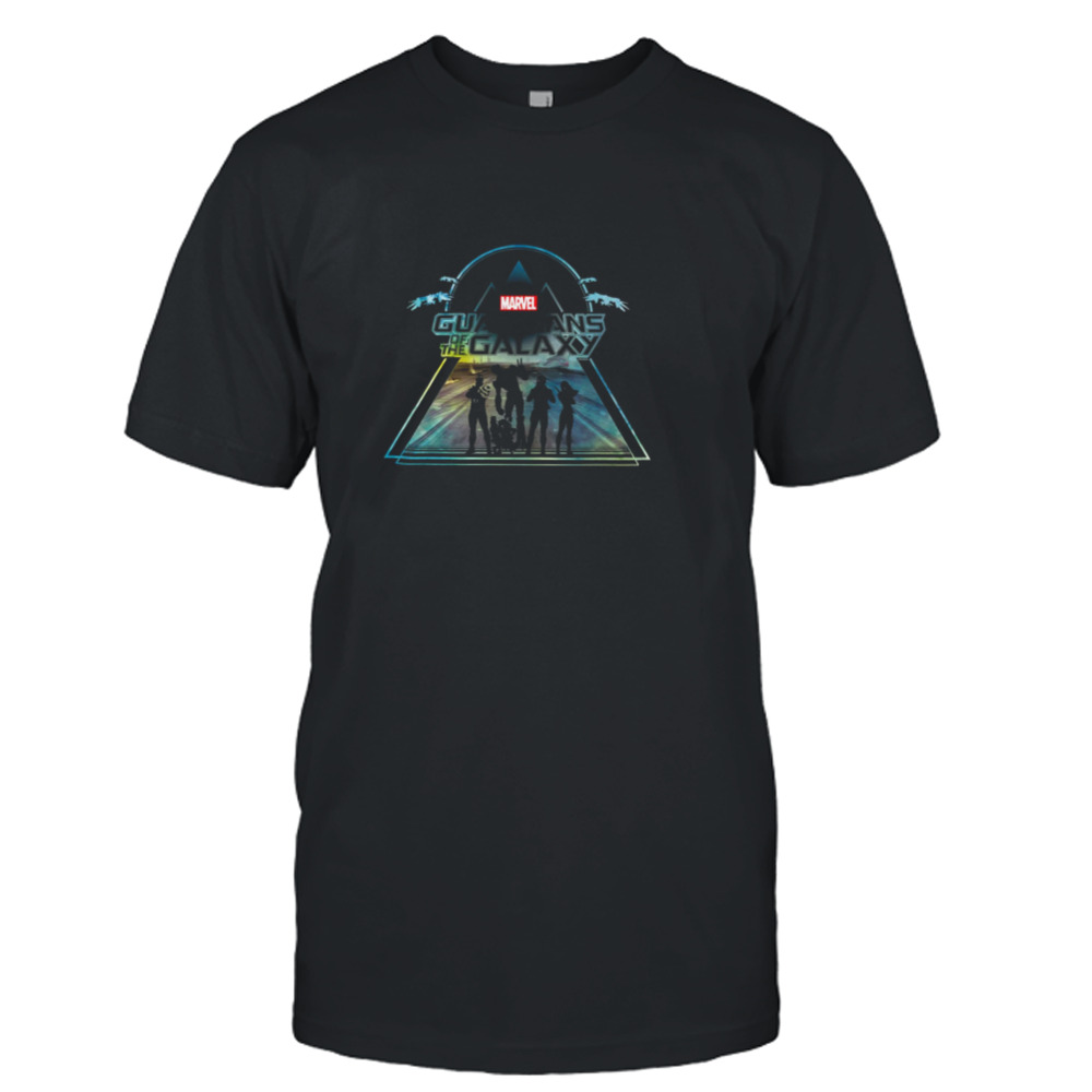 Triangle Outline Crew Guardians Of The Galaxy shirt