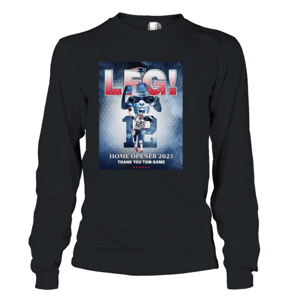 Tom Brady LFG Home Opener 2023 Thank You Tom Game T-Shirt - Yesweli