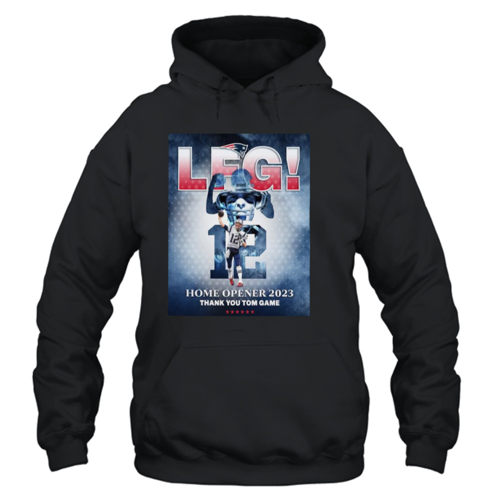 Tom Brady LFG Home Opener 2023 Thank You Tom Game T-Shirt - Yesweli