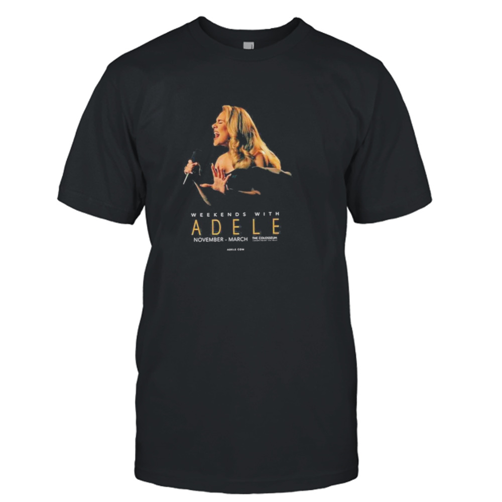 Weekends With Adele The World Tour 2023 T-shirt