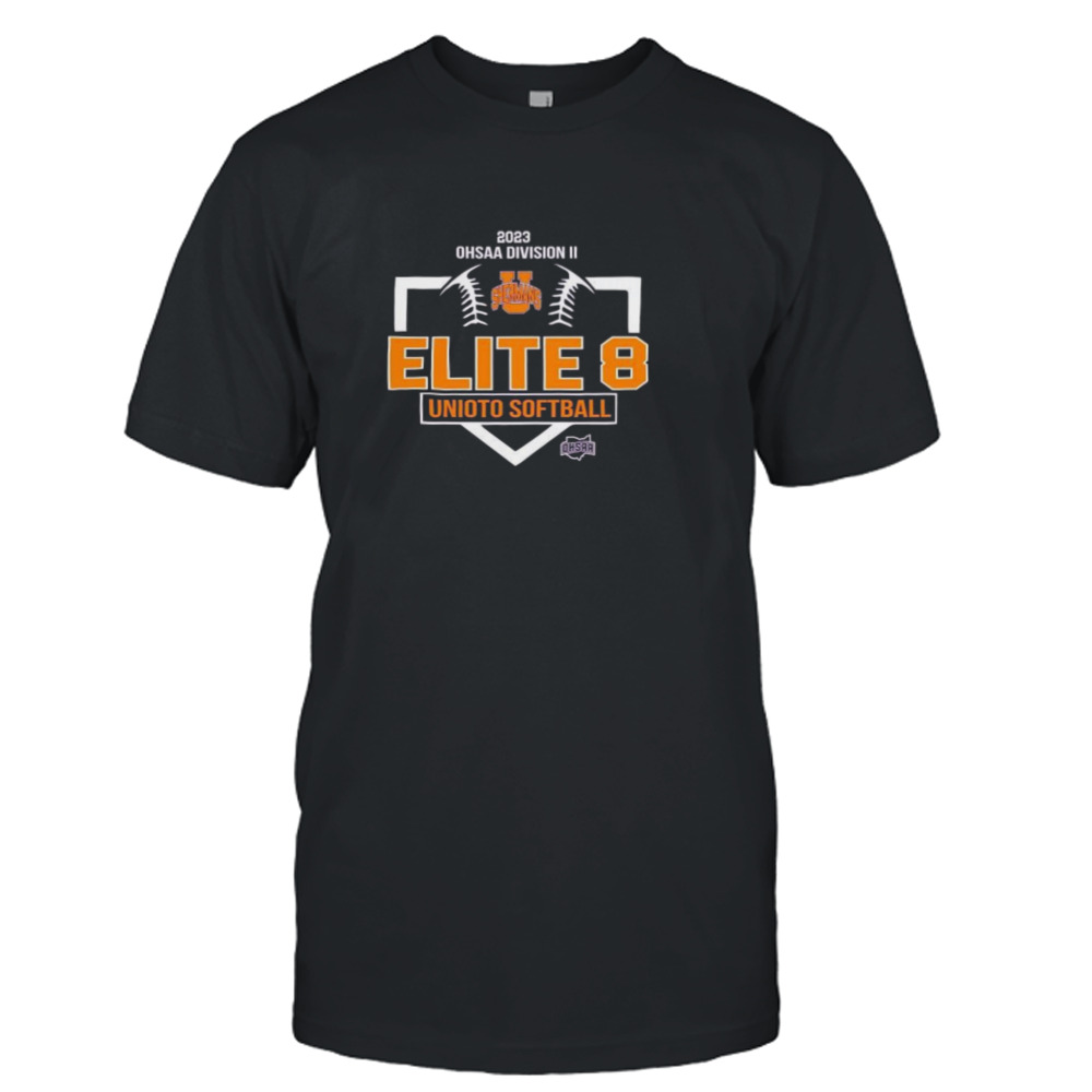 2023 Ohsaa Division II Elite 8 unioto softball shirt