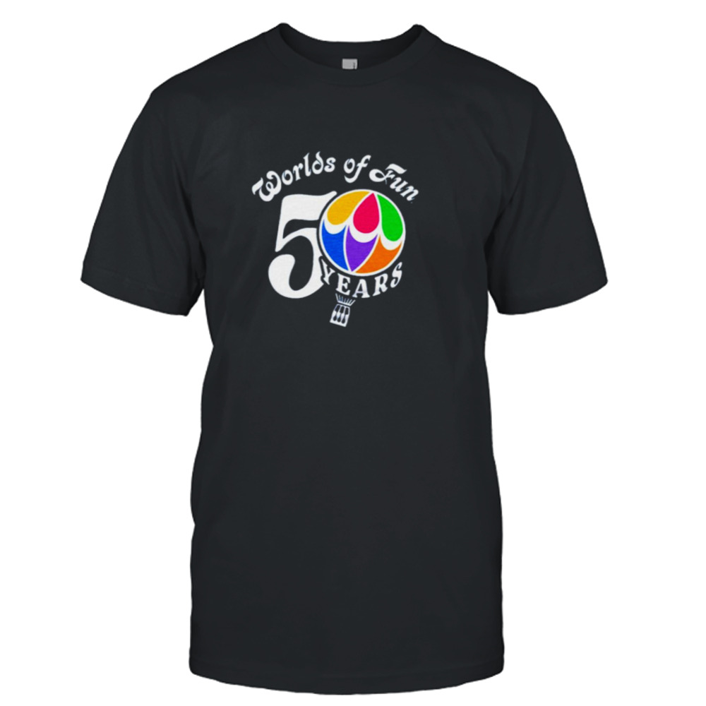 50 Years of Worlds of fun vintage shirt