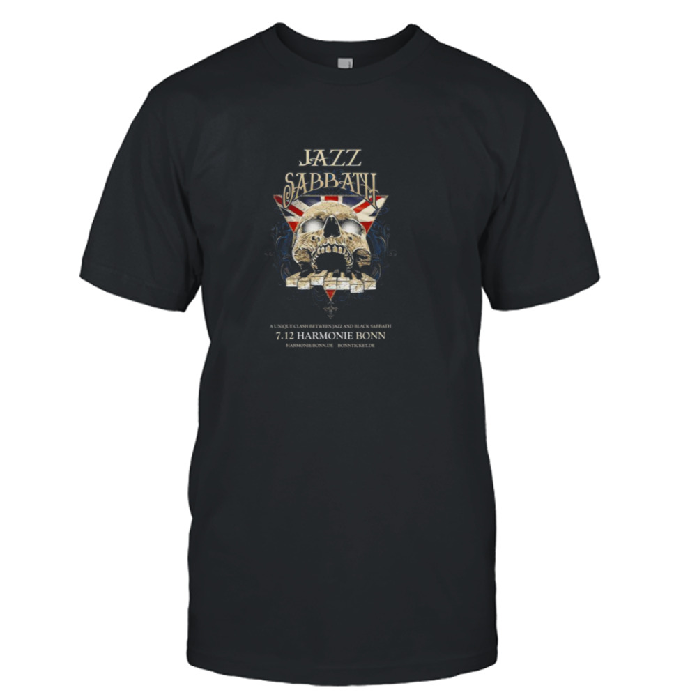 A Unique Clash Between Jazz And Black Sabbath 7.12 Harmonie Bonn Shirt