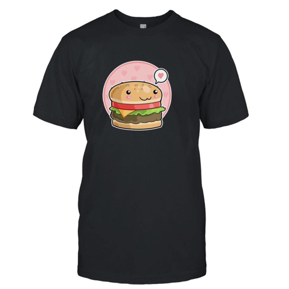 Cute Kawaii Burger Essential shirt
