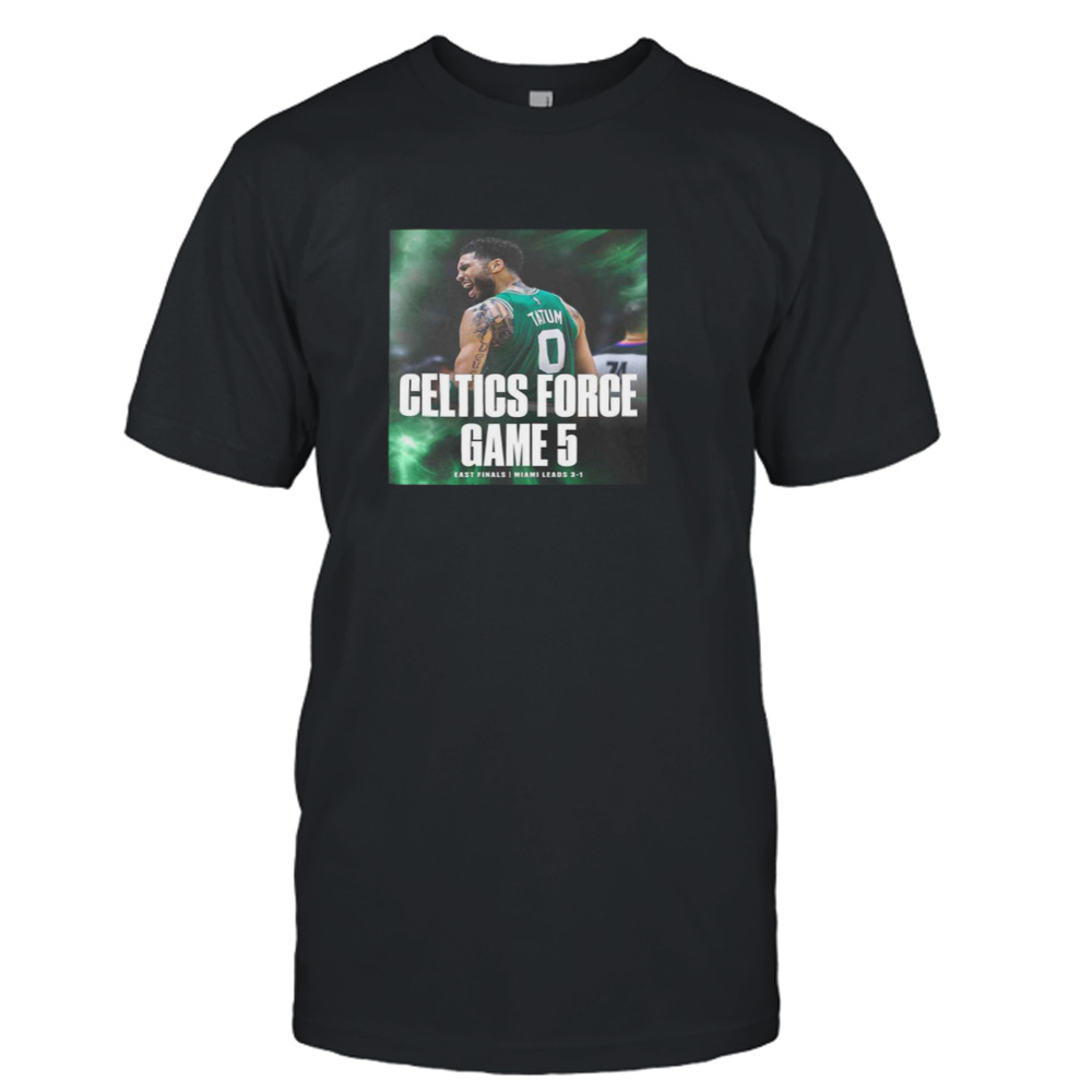 Jayson Tatum Boston Celtics Will Head Back Home For Game 5 And The Heat T-Shirt