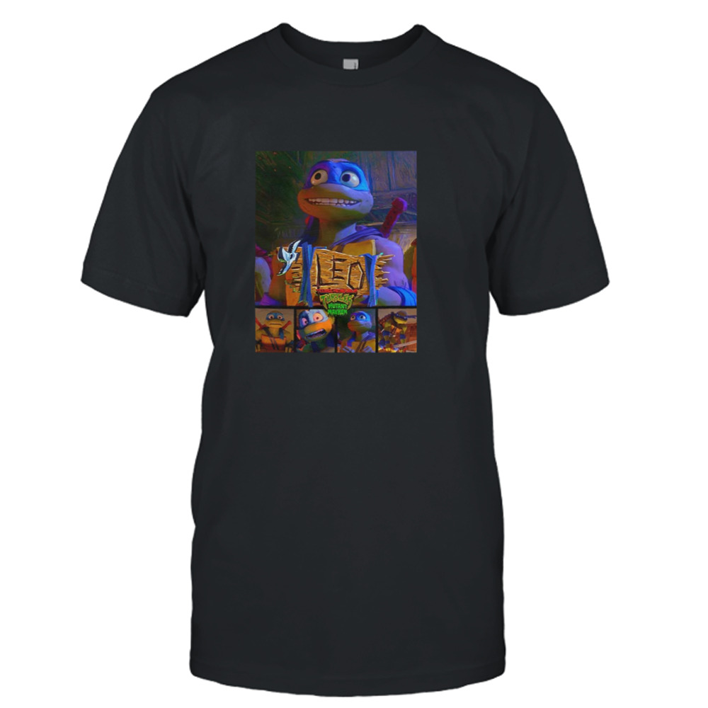 Leo-Teenage Mutant Ninja Turtles Mutant Mayhem T-Shirt
