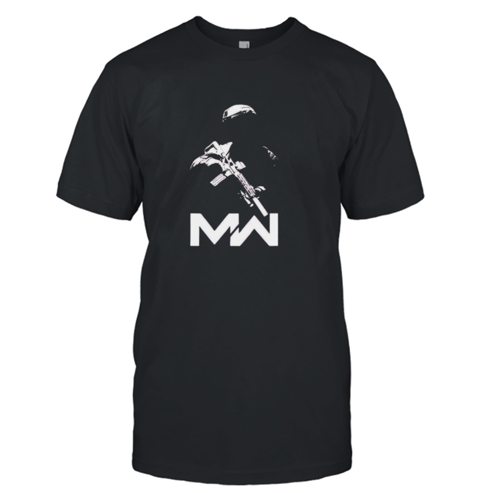 Mw White Logo Call Of Duty shirt